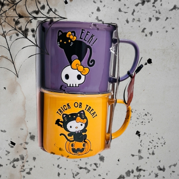 Hello Kitty Halloween mug set - Picture 2 of 6